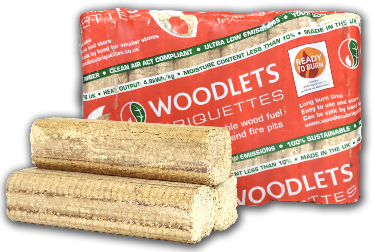 Woodlets Briquettes
