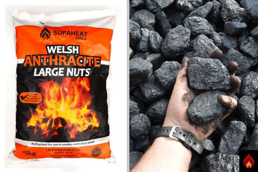 Welsh Anthracite Large Nuts - 1 Tonne