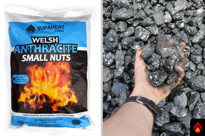 Welsh Anthracite Small Nuts - 1/2 Tonne